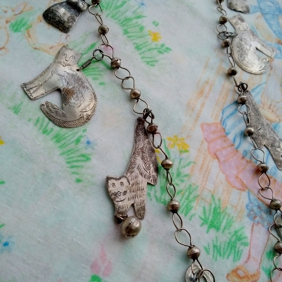 Jewelry Vintage Cat Bell Necklace Poshmark